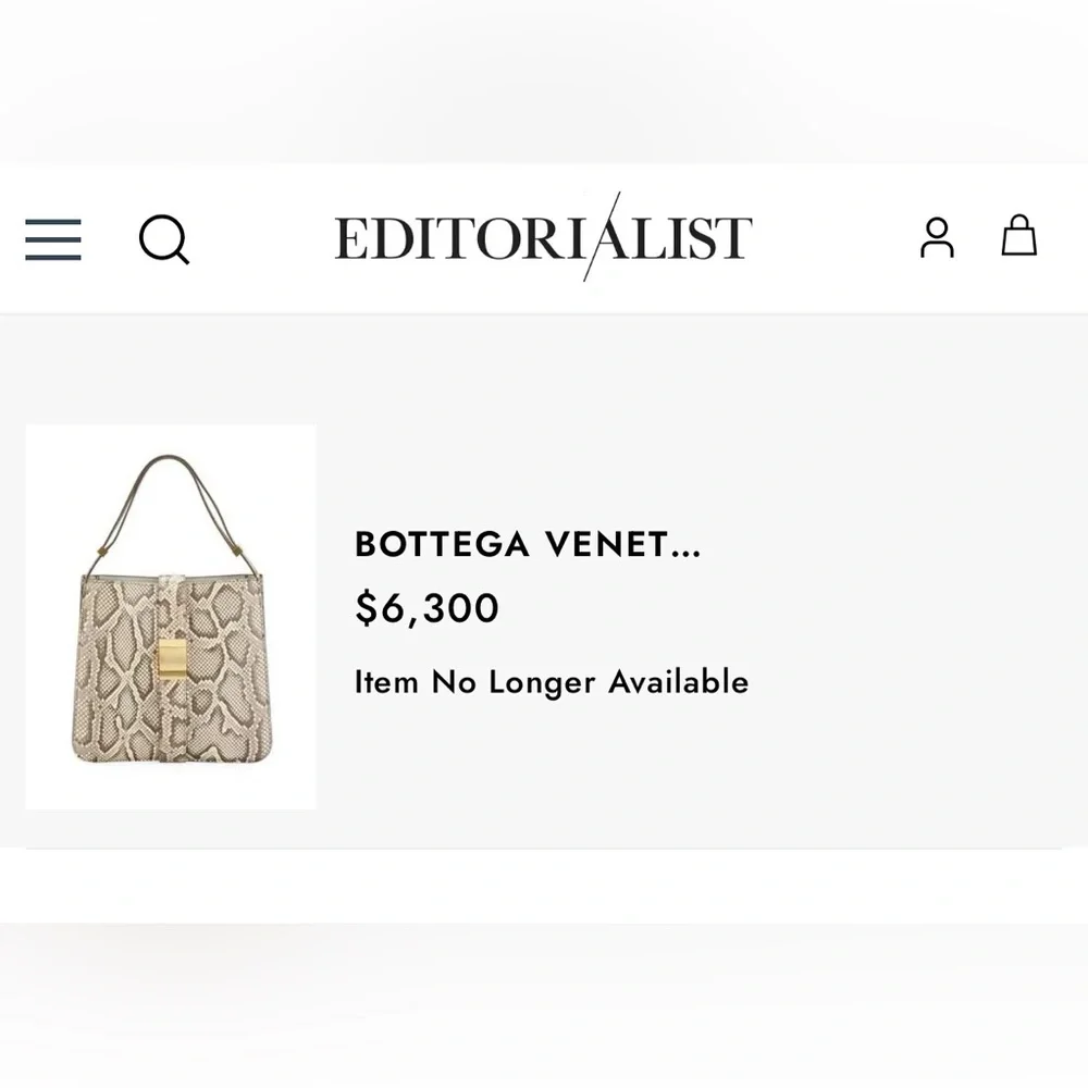 Bottega Veneta Python Marie bag - Picture 14 of 14